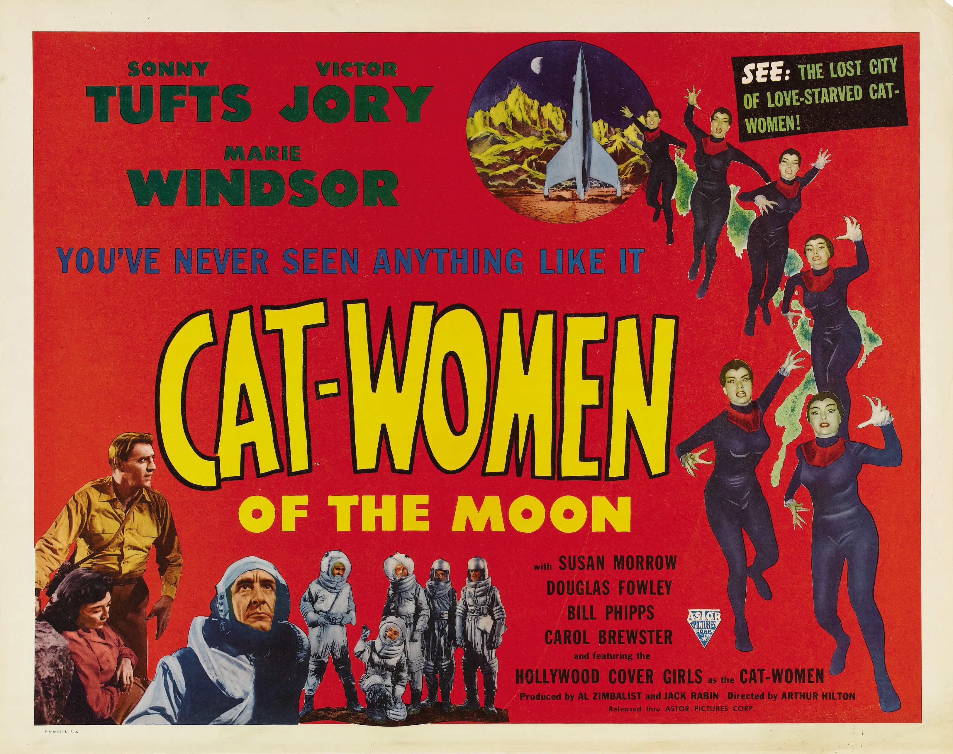 Постер фильма Cat-Women of the Moon