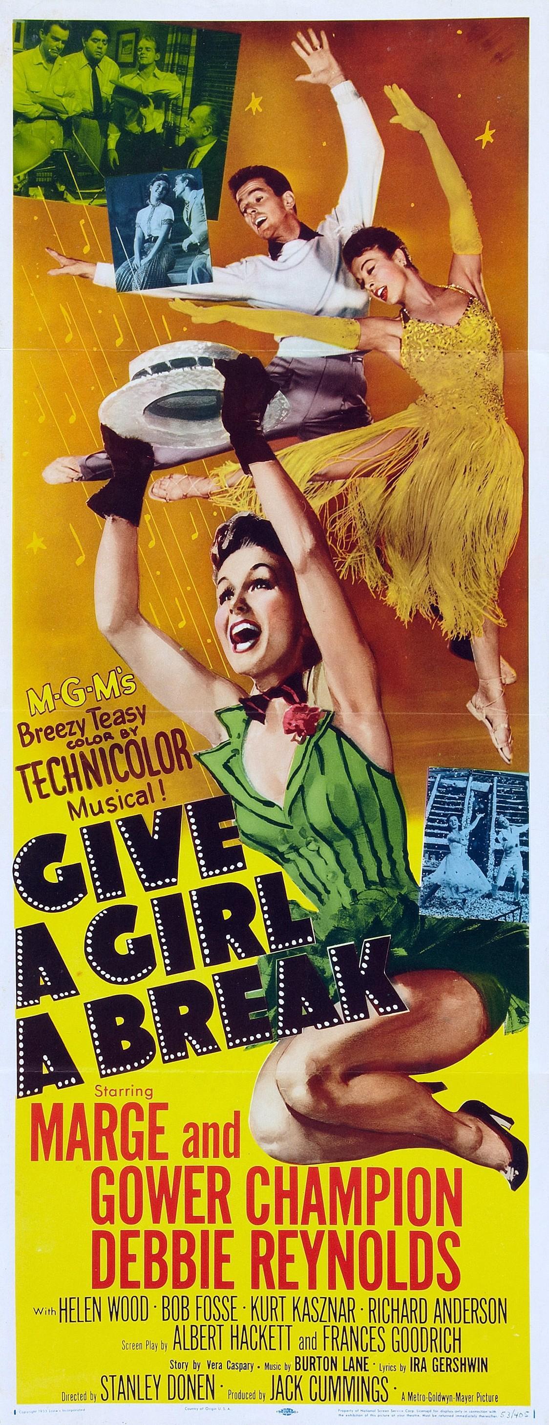 Постер фильма Give a Girl a Break