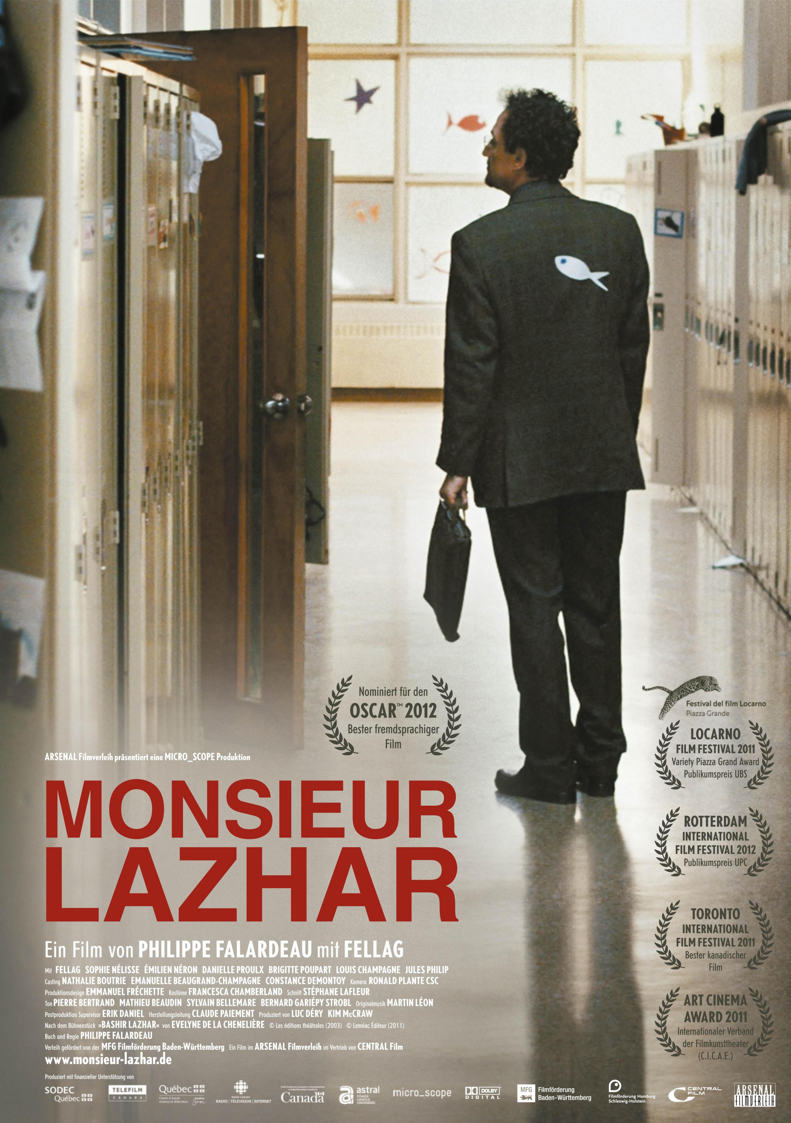 Постер фильма Господин Лазар | Monsieur Lazhar