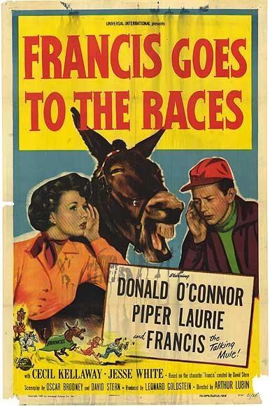 Постер фильма Francis Goes to the Races