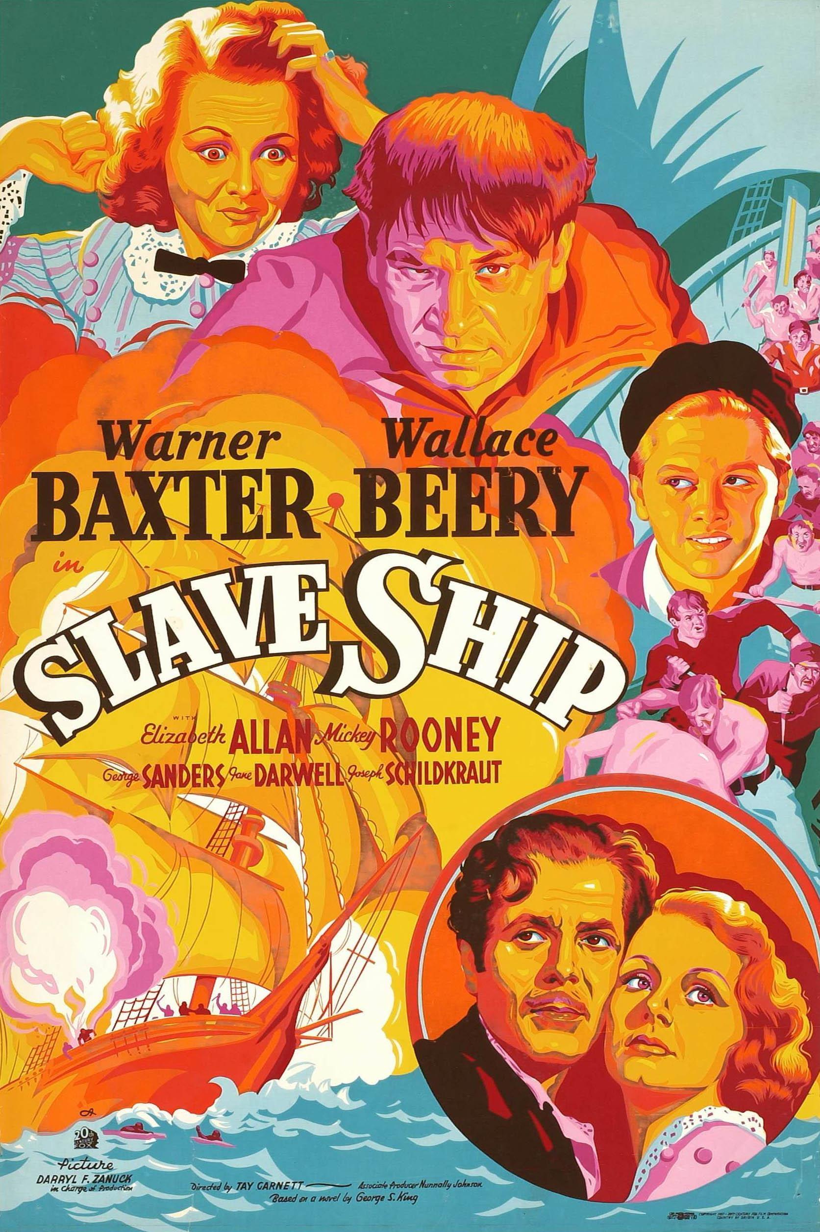 Постер фильма Корабль рабов | Slave Ship