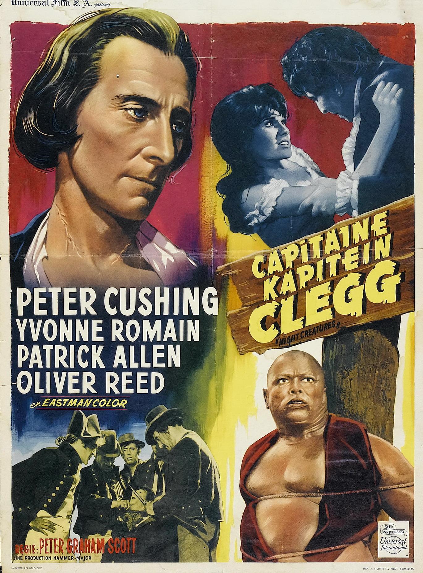 Постер фильма Капитан Клегг | Captain Clegg