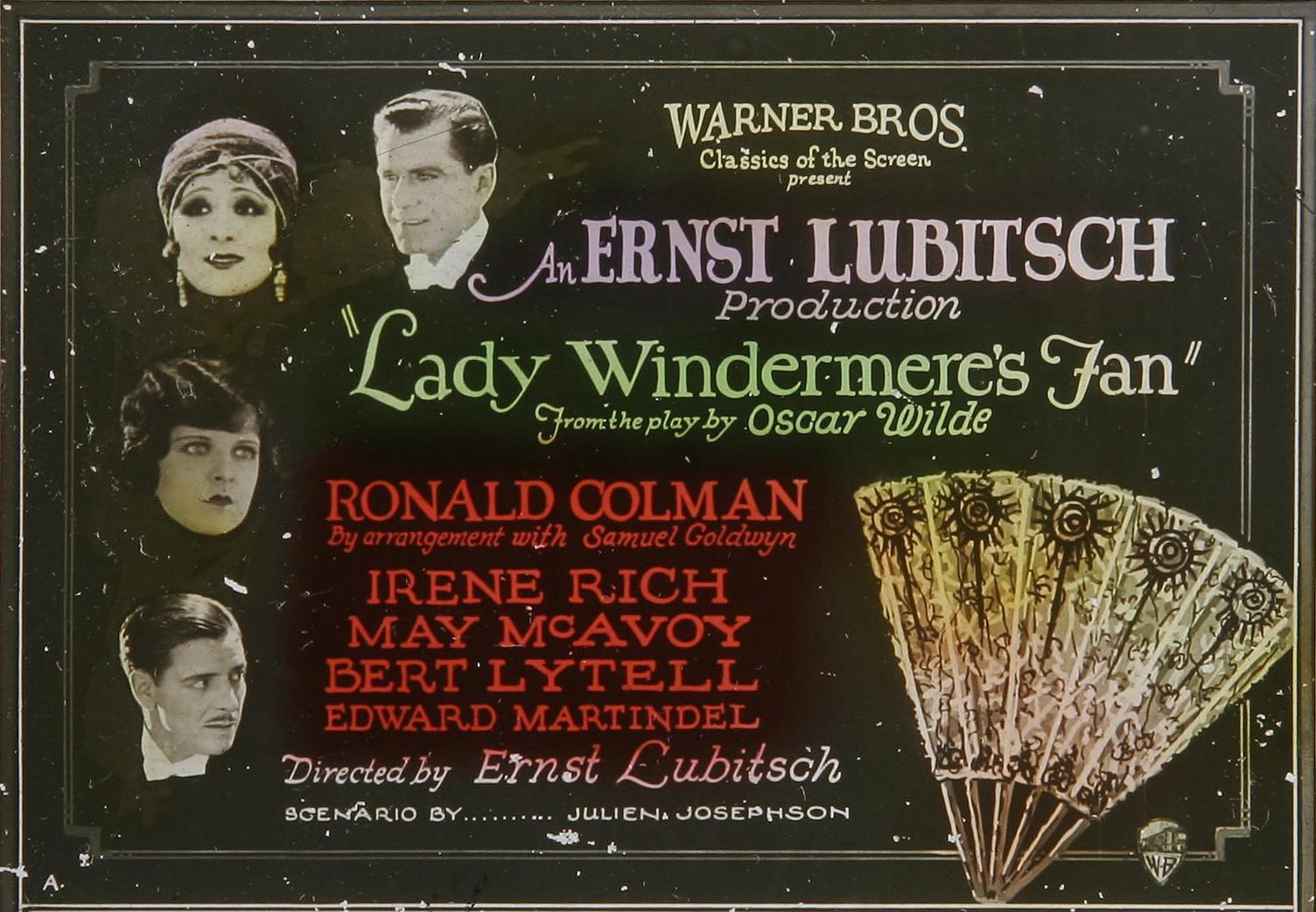 Постер фильма Веер леди Уиндермир | Lady Windermere's Fan