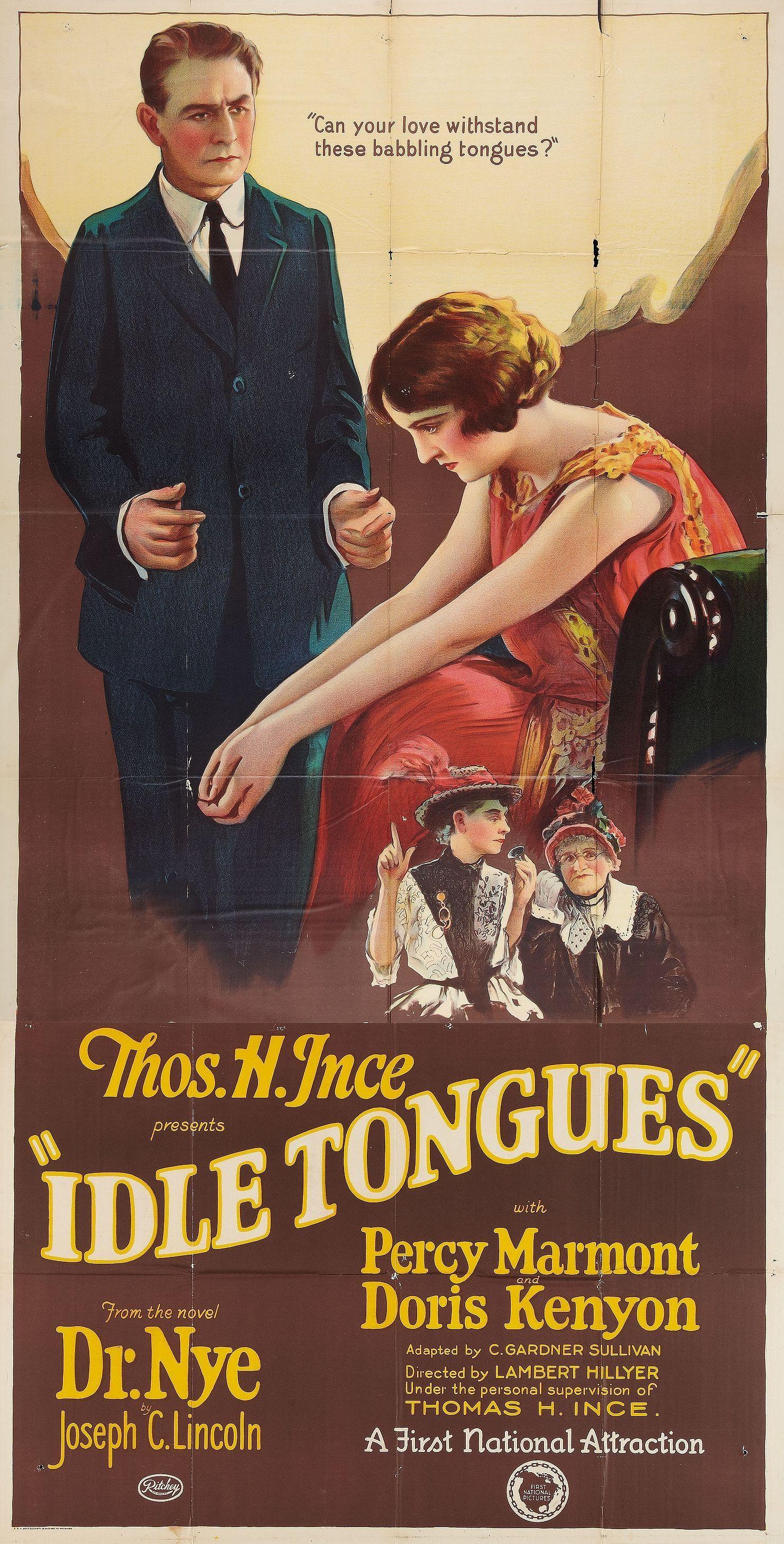 Постер фильма Idle Tongues