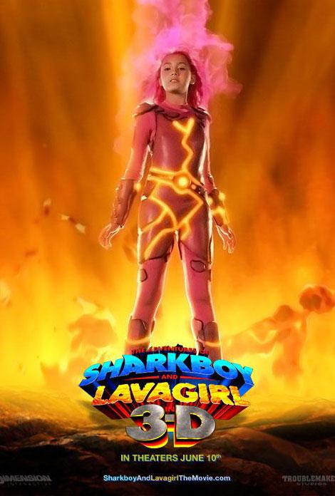 Постер фильма Приключения Шаркбоя и Лавы | Adventures of Sharkboy and Lavagirl 3-D