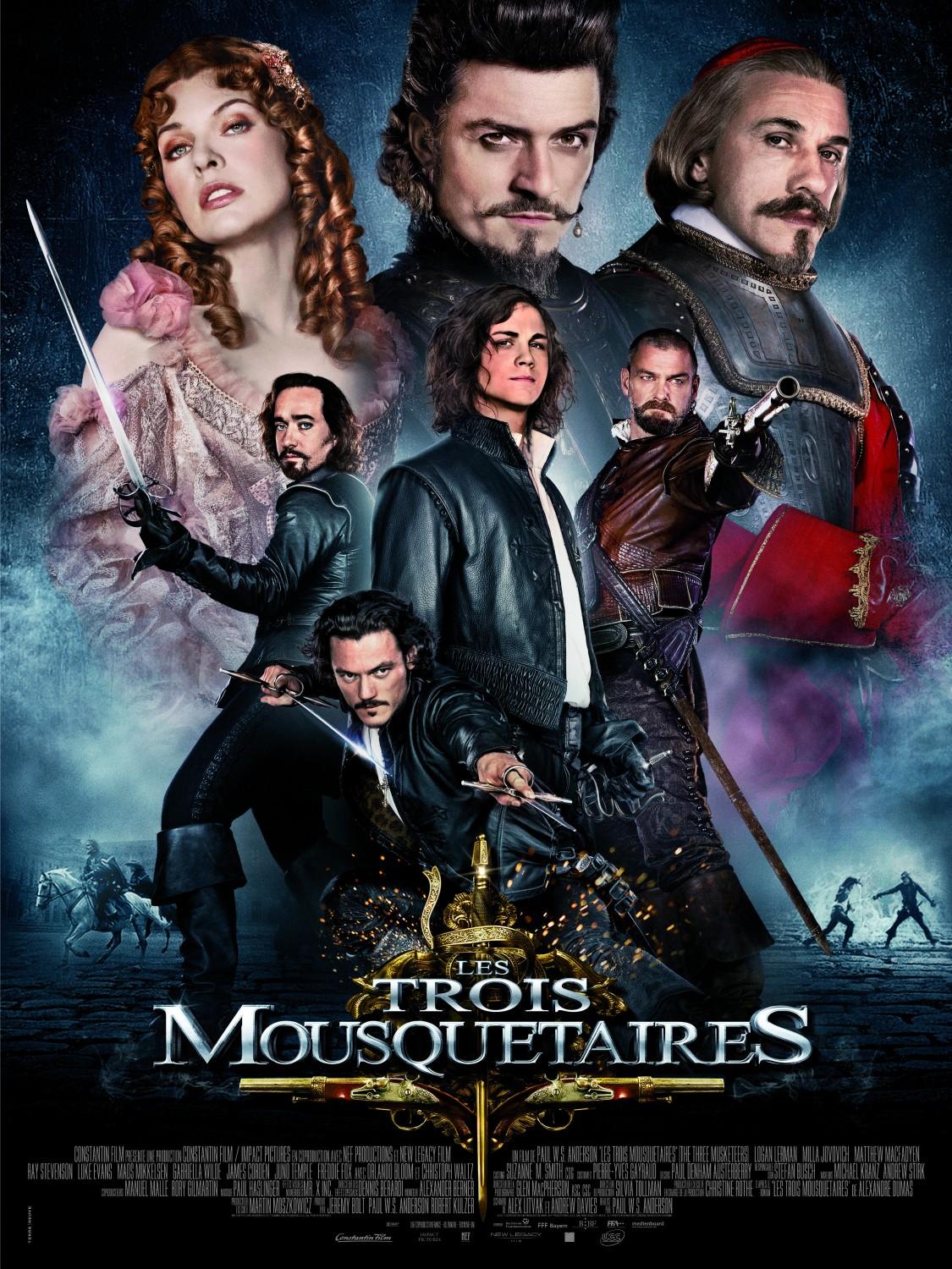 Постер фильма Мушкетеры в 3D | Three Musketeers