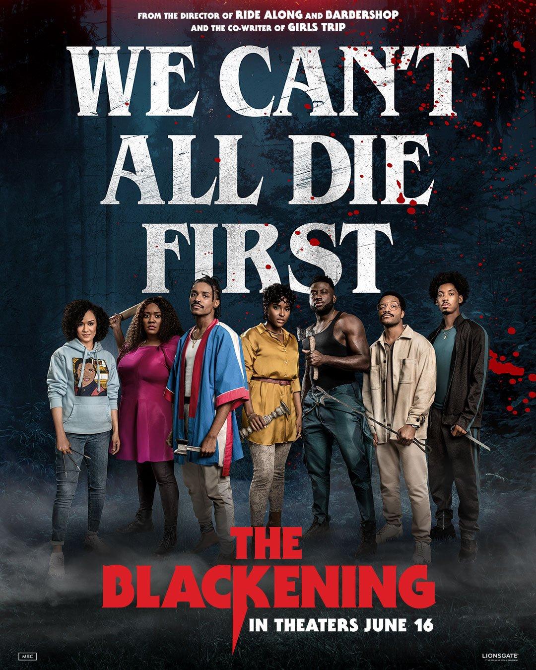 Постер фильма Потемнело | The Blackening