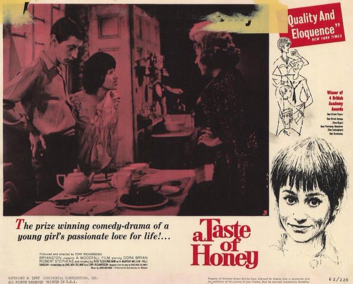 Постер фильма Вкус меда | Taste of Honey