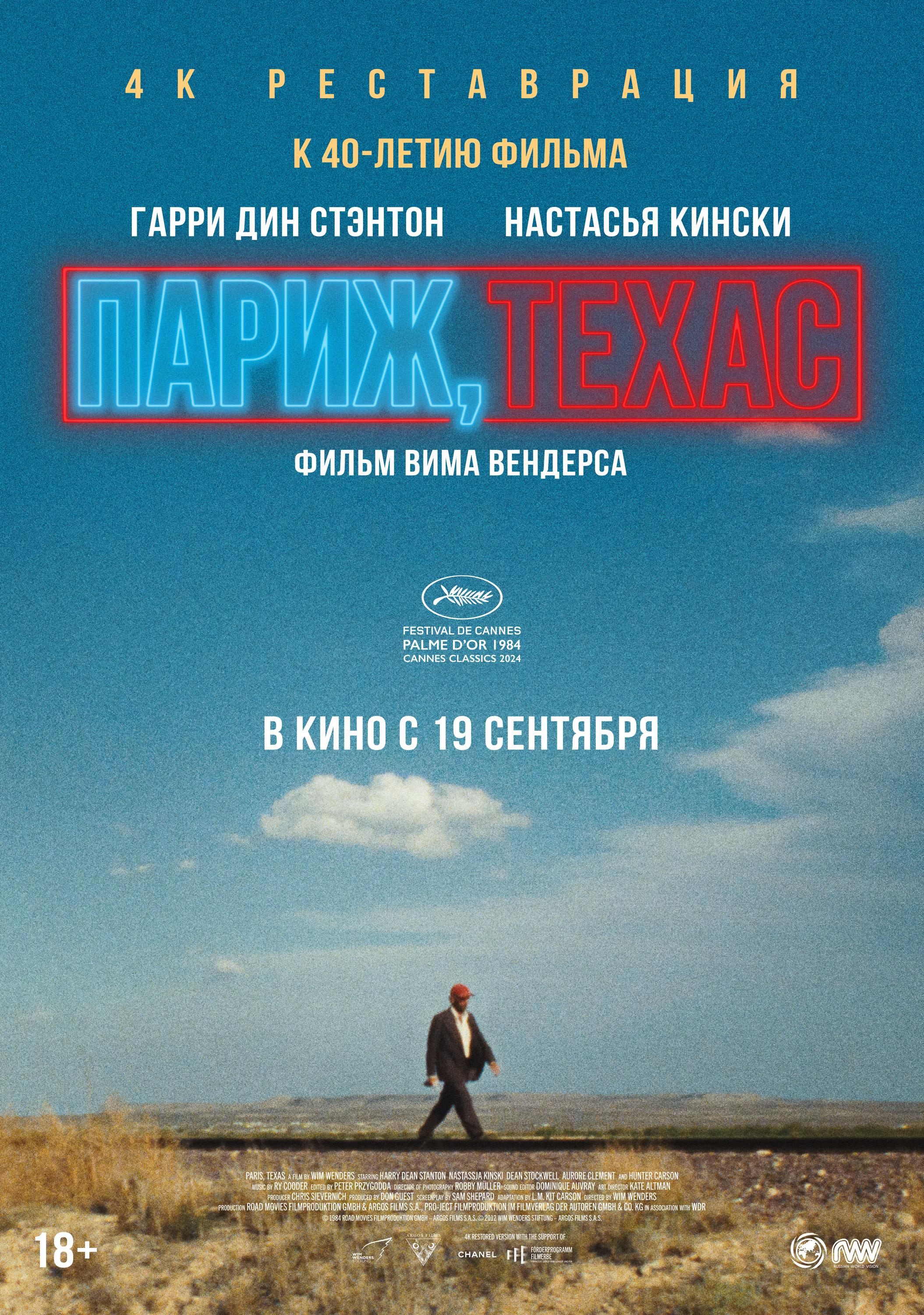 Постер фильма Париж, Техас | Paris, Texas