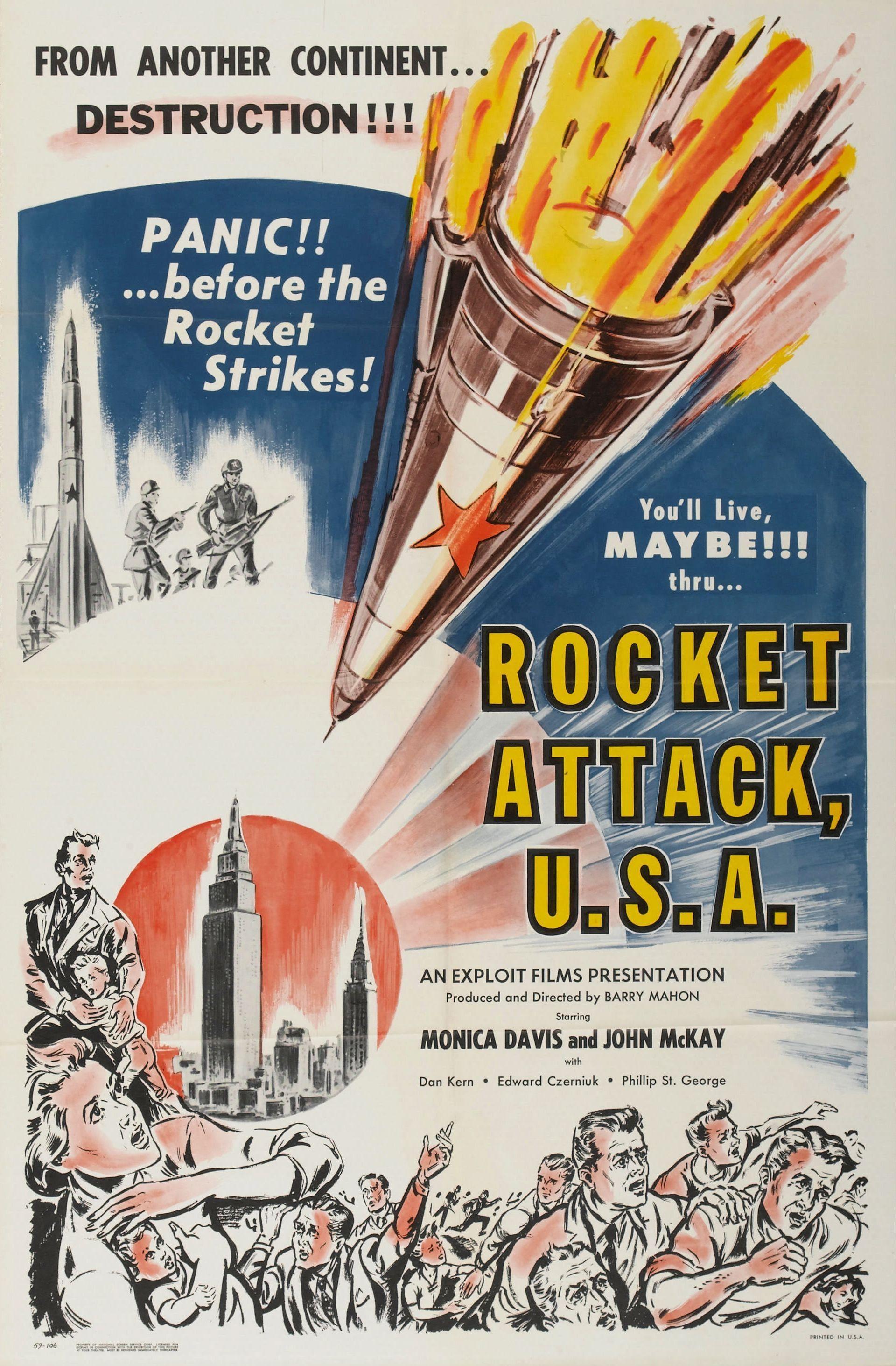 Постер фильма Rocket Attack U.S.A.