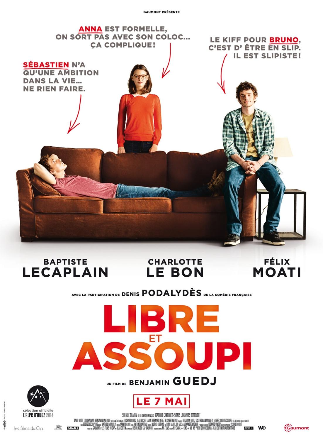 Постер фильма Правила жизни французского парня | Libre et assoupi