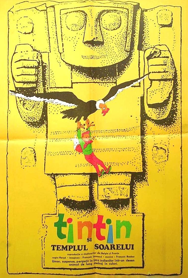 Постер фильма Tintin et le temple du soleil
