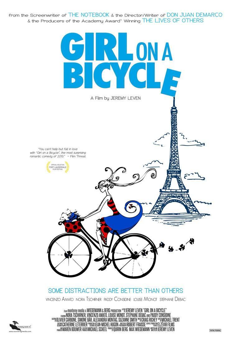 Постер фильма Девушка на велосипеде | Girl on a Bicycle