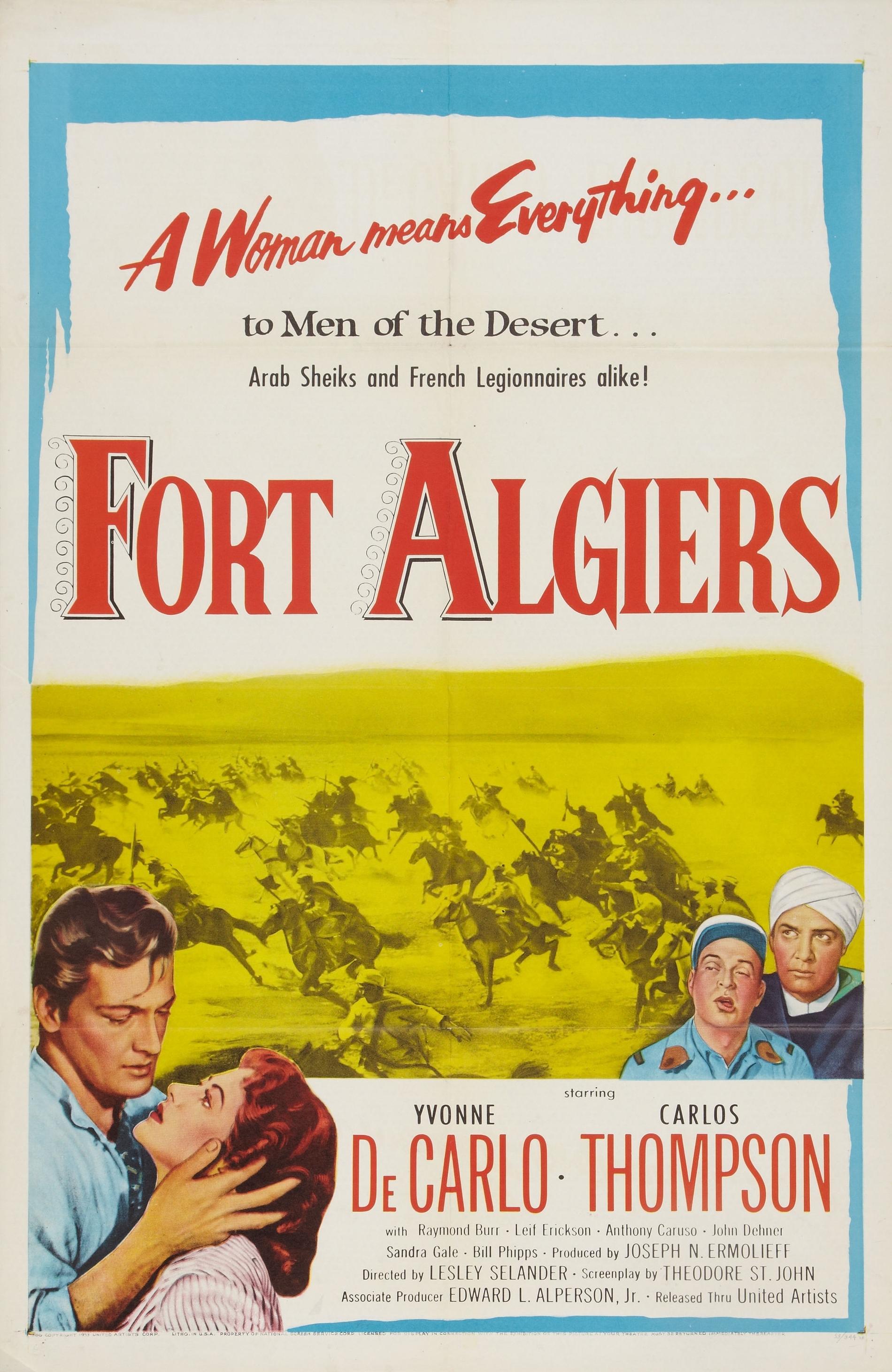 Постер фильма Fort Algiers