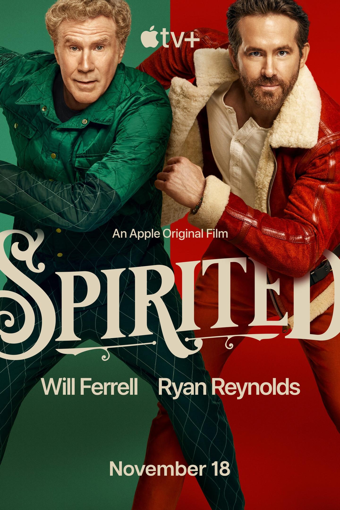 Постер фильма В духе Рождества | Spirited