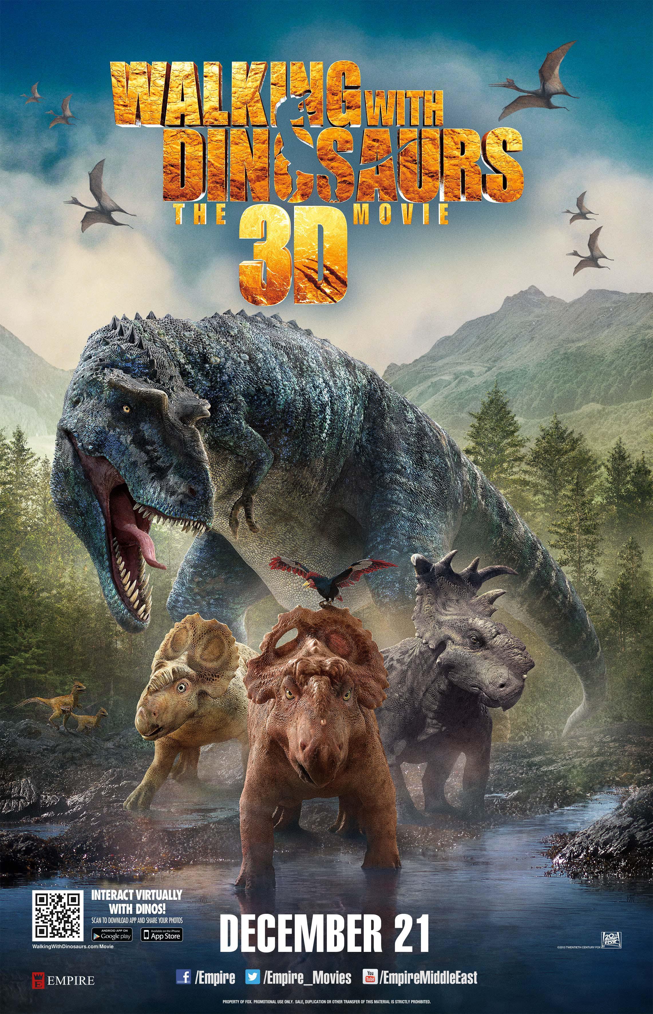 Постер фильма Прогулки с динозаврами 3D | Walking with Dinosaurs 3D