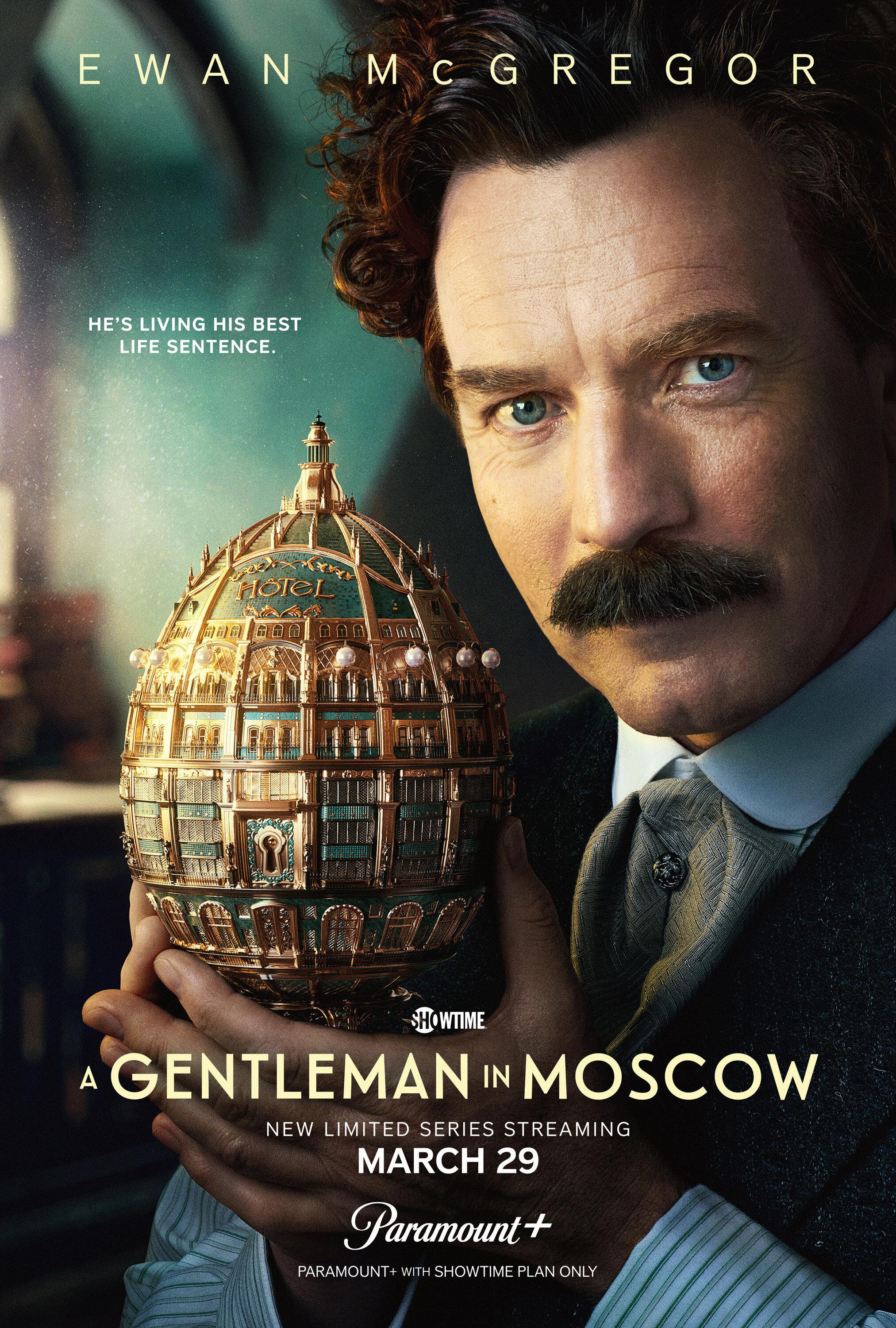 Постер фильма Джентльмен в Москве | A Gentleman in Moscow