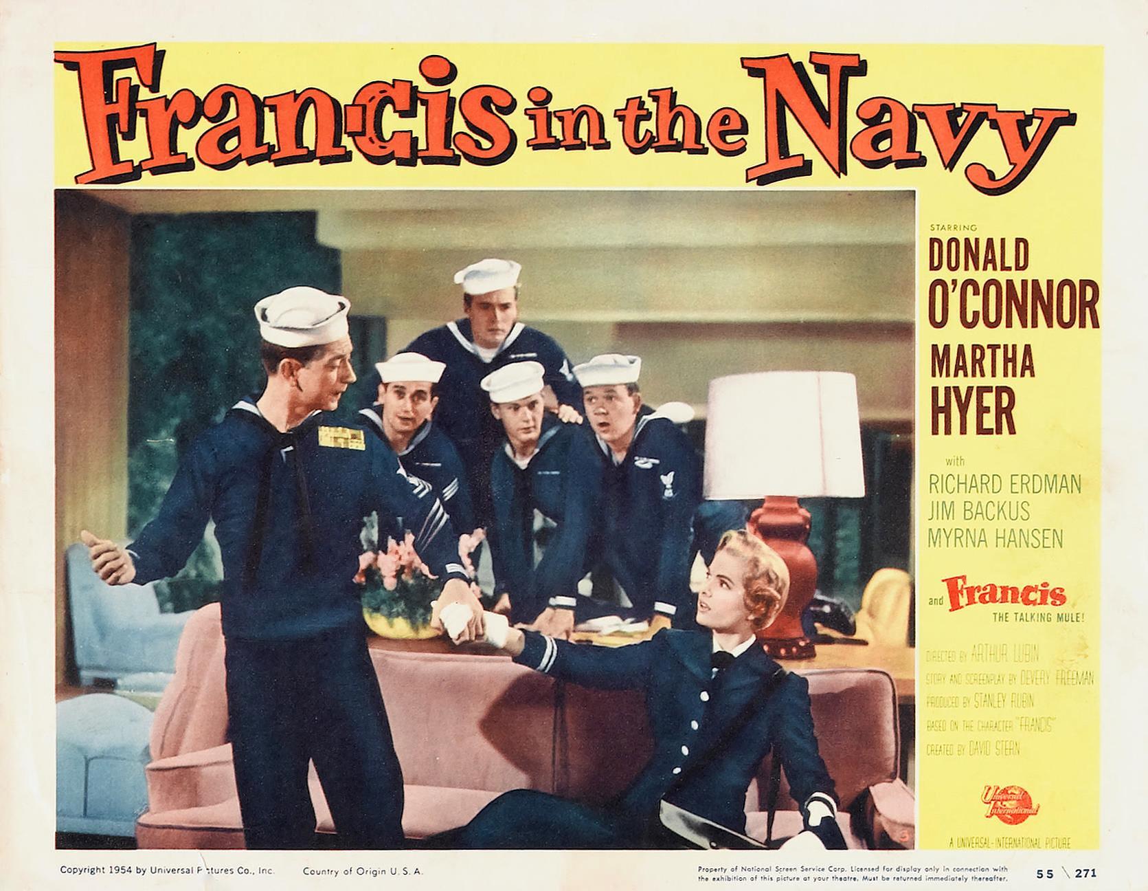 Постер фильма Фрэнсис на флоте | Francis in the Navy