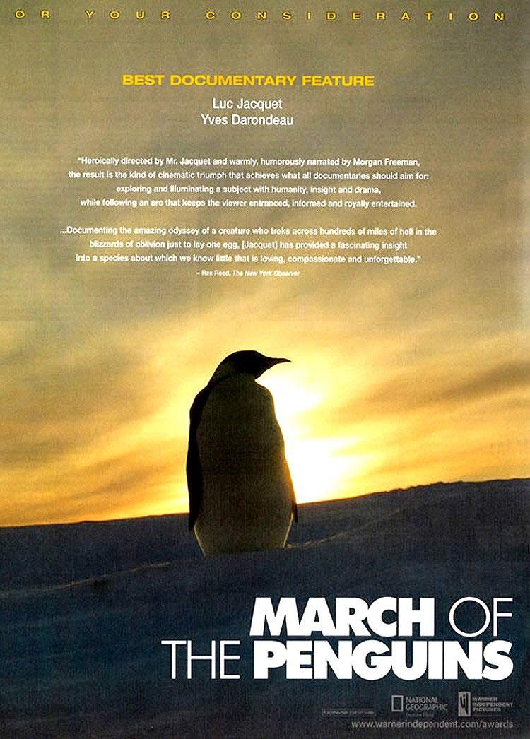 Постер фильма Птицы 2: Путешествие на край света | marche de l'empereur