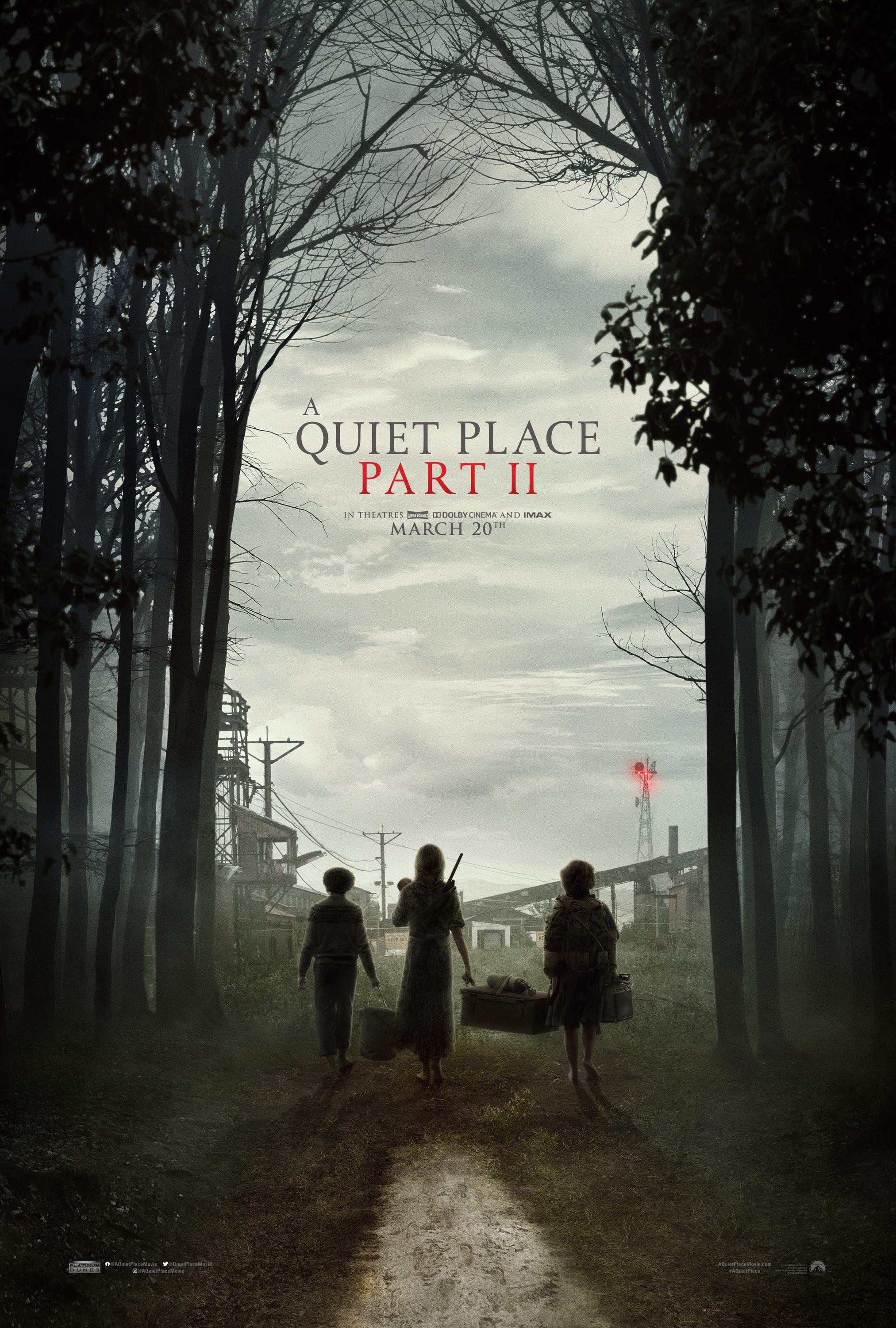 Постер фильма Тихое место 2 | A Quiet Place Part II