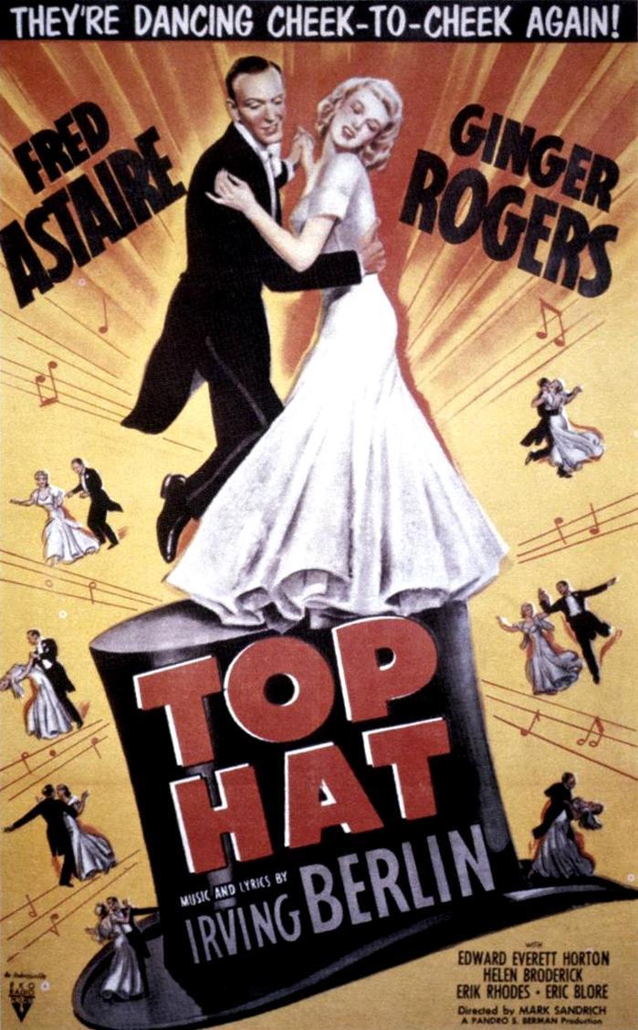 Постер фильма Цилиндр | Top Hat