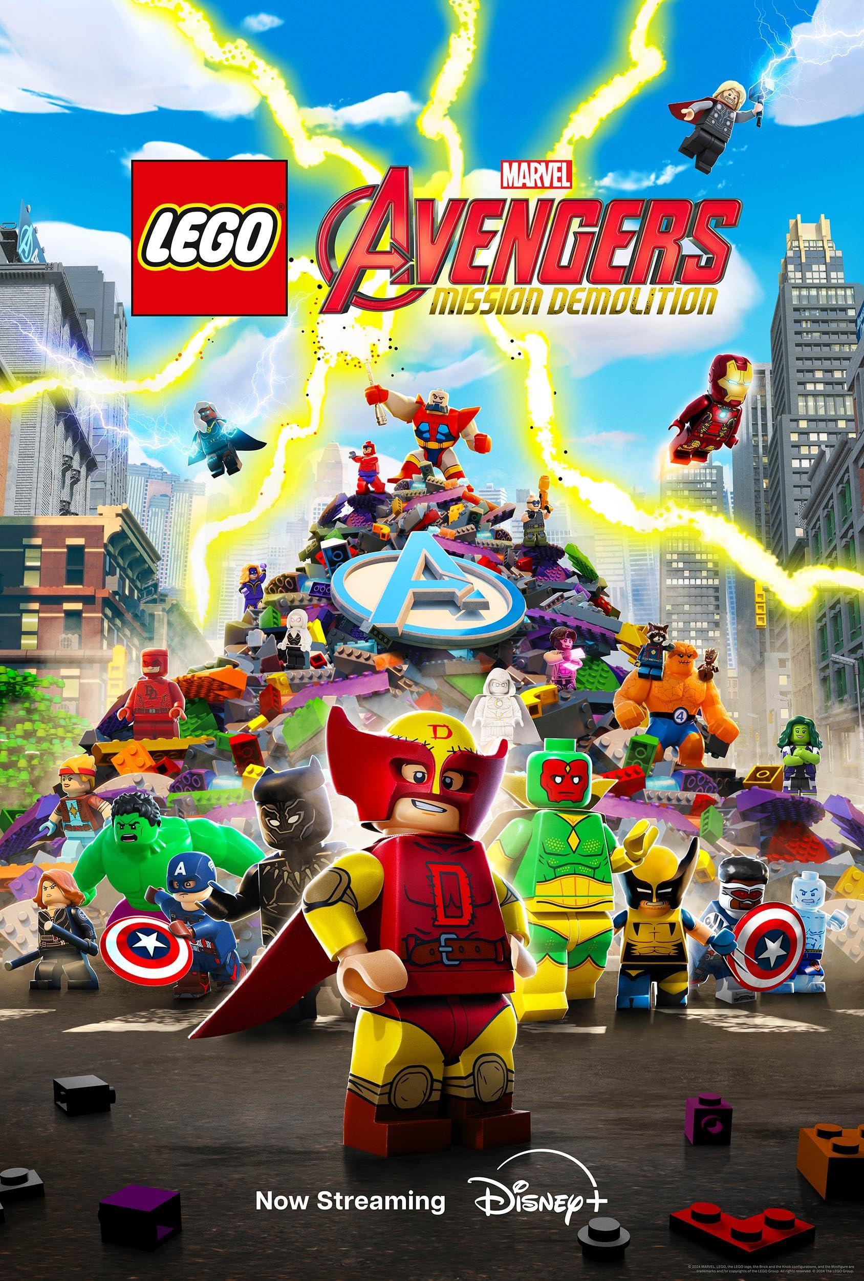 Постер фильма LEGO Marvel Мстители: Миссия Разрушение | LEGO Marvel Avengers: Mission Demolition