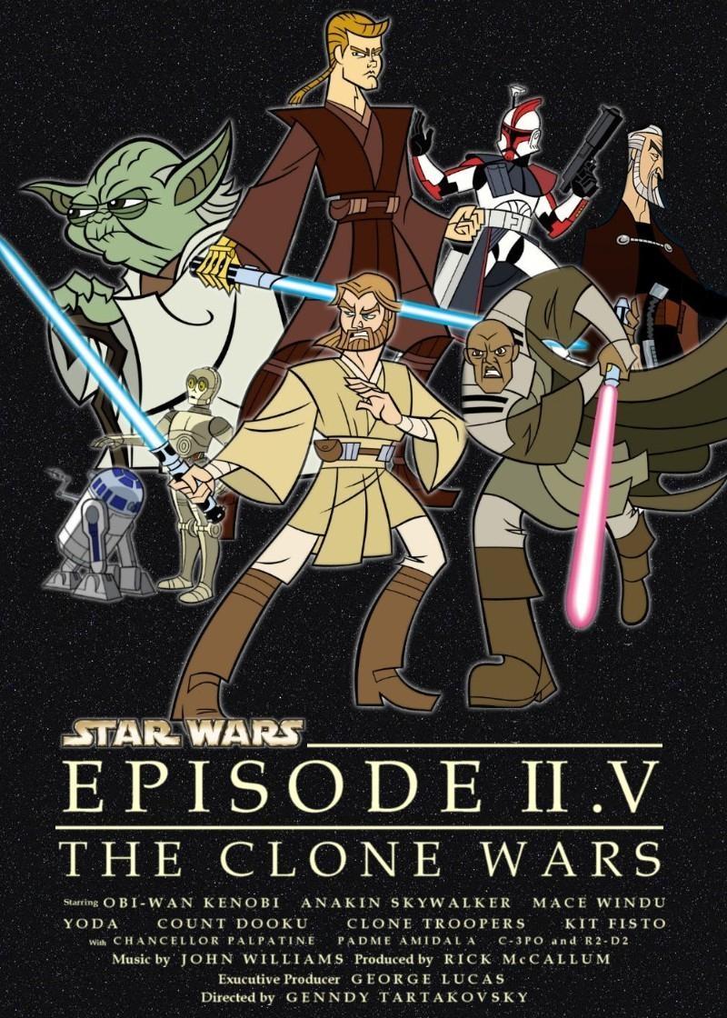 Постер фильма Star Wars: Clone Wars