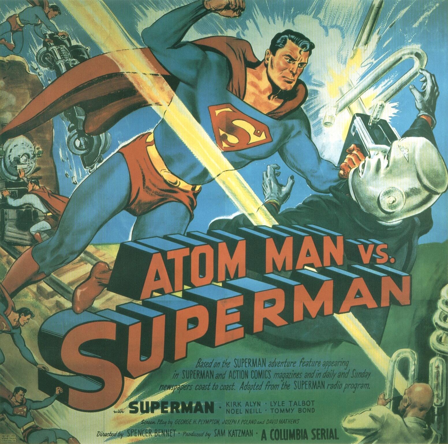 Постер фильма Атомный Человек против Супермена | Atom Man vs. Superman
