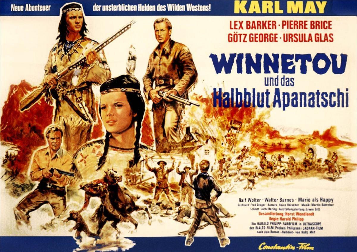 Постер фильма Winnetou und das Halbblut Apanatschi