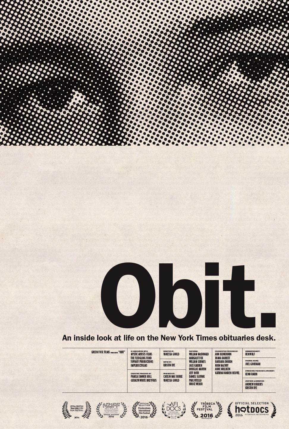 Постер фильма Obit