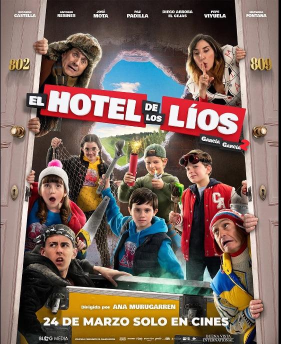 Постер фильма Гарсия и Гарсия 2: Переполох в Отеле | El hotel de los líos. García y García 2
