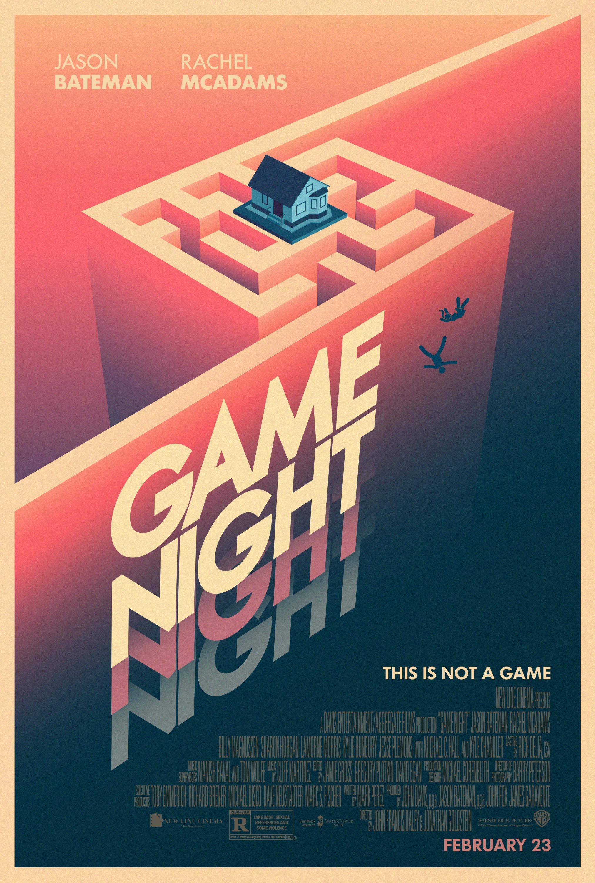 Постер фильма Ночные игры | Game Night 