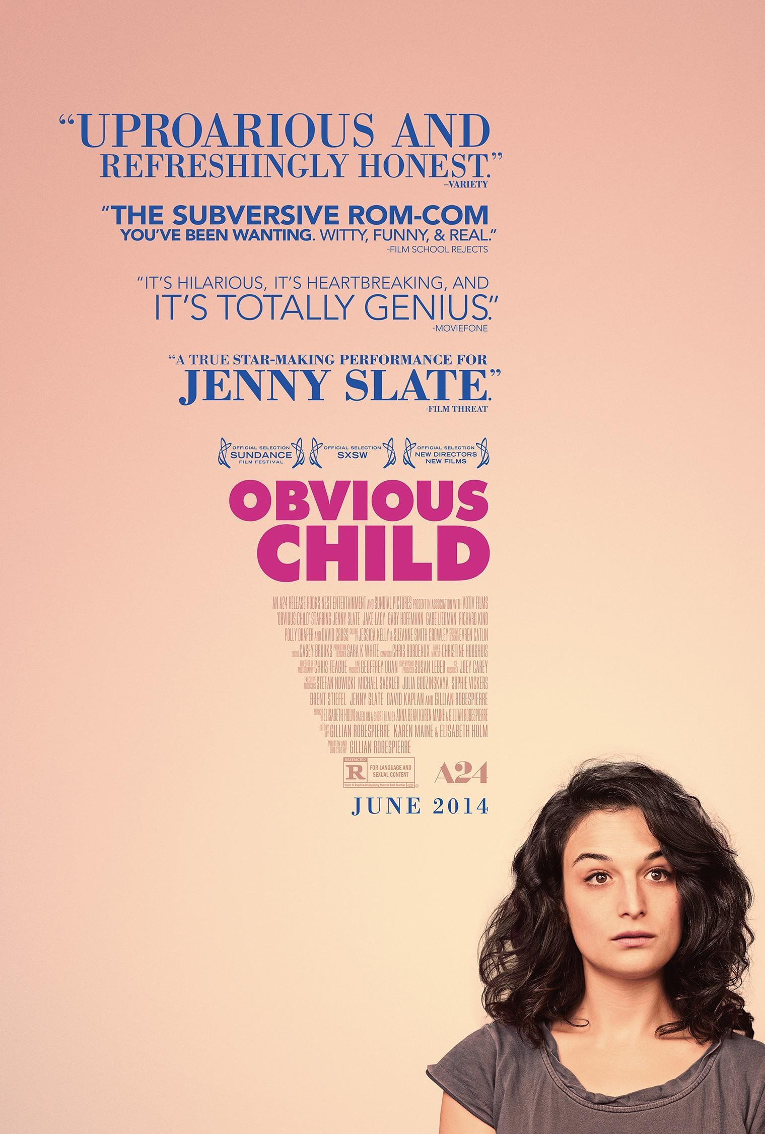 Постер фильма Очевидный ребёнок | Obvious Child