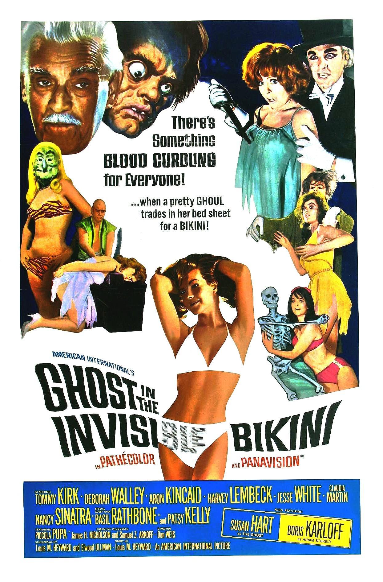 Постер фильма Призрак в невидимом бикини | Ghost in the Invisible Bikini