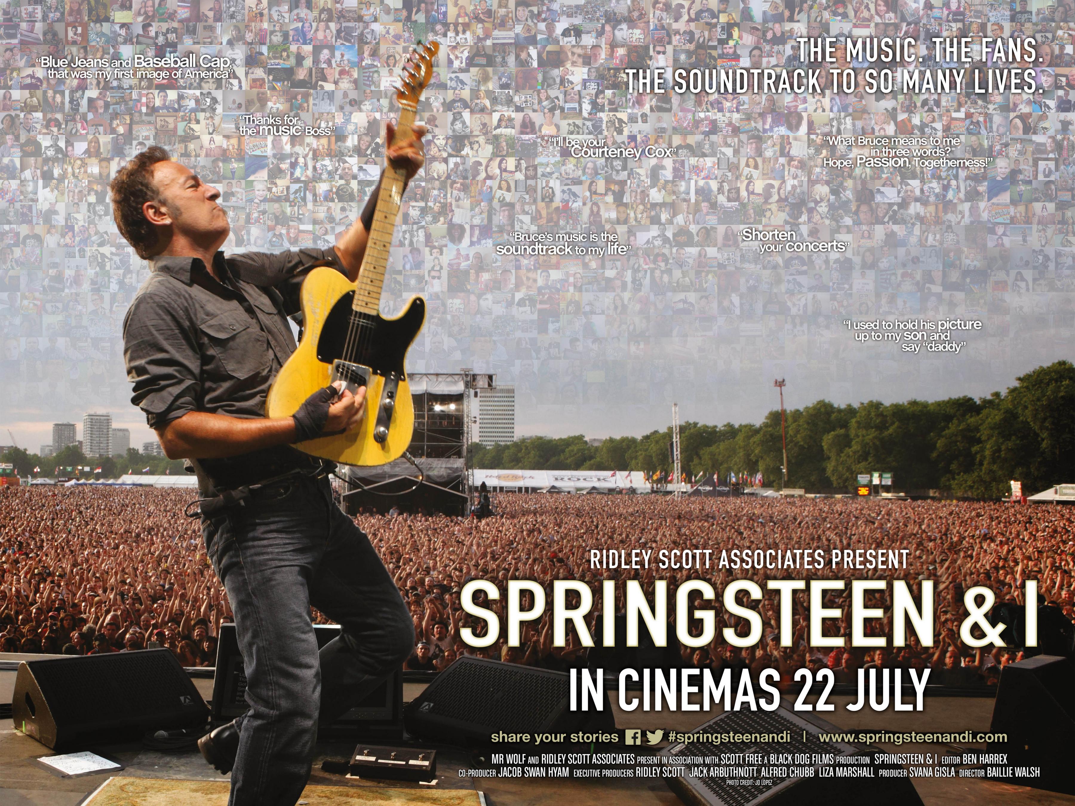 Постер фильма Springsteen & I