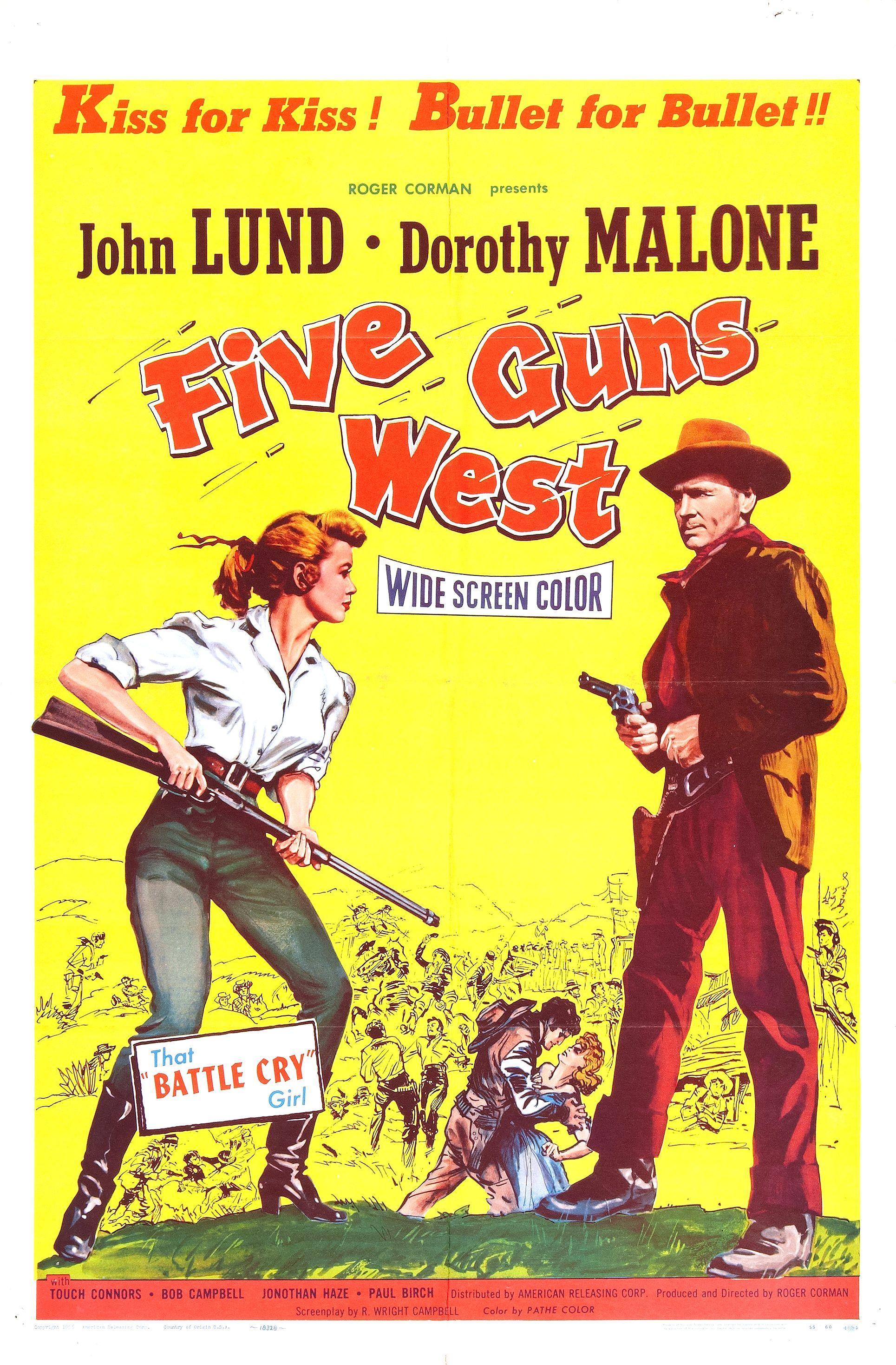 Постер фильма Пять стволов Запада | Five Guns West