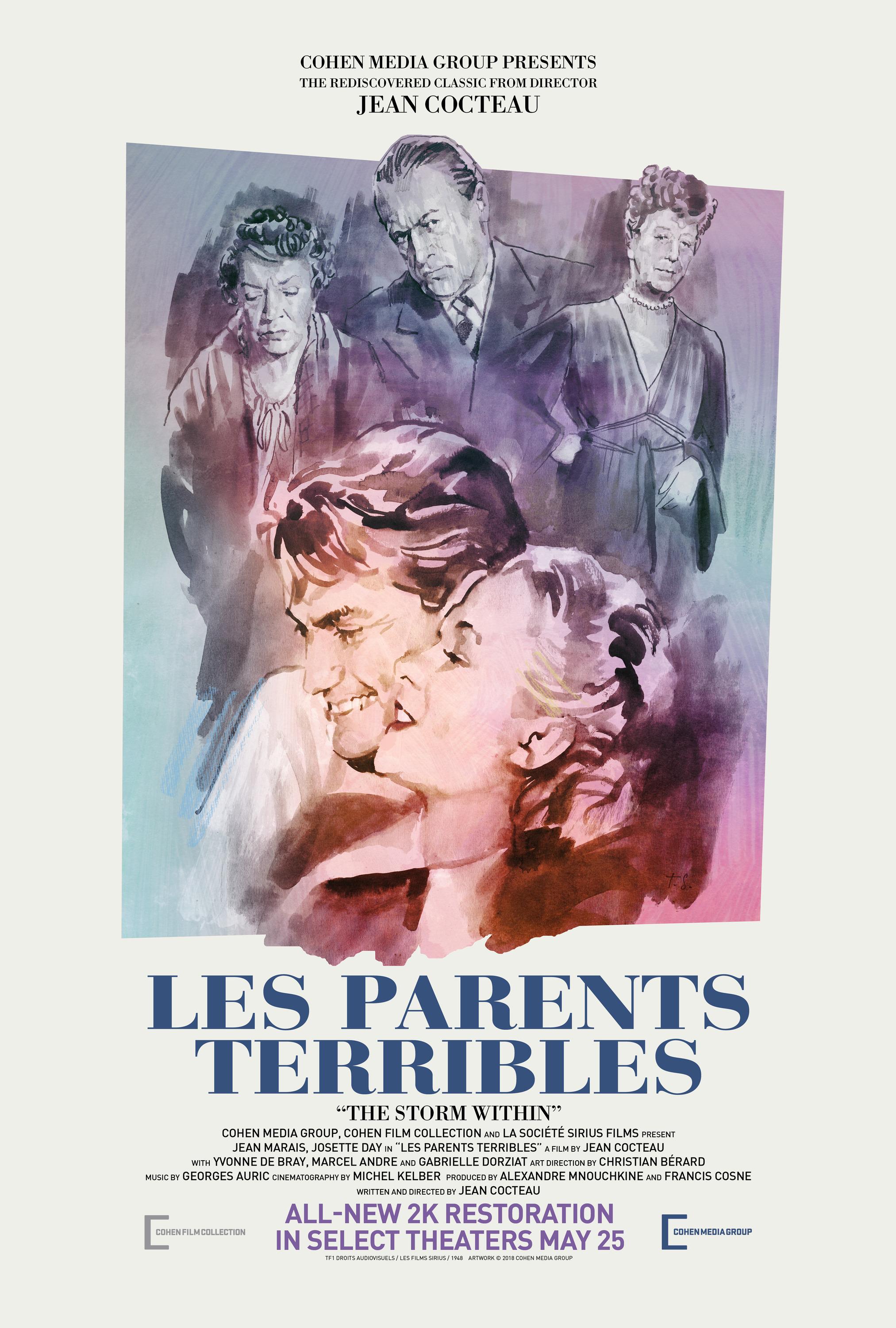 Постер фильма Ужасные родители | Les parents terribles