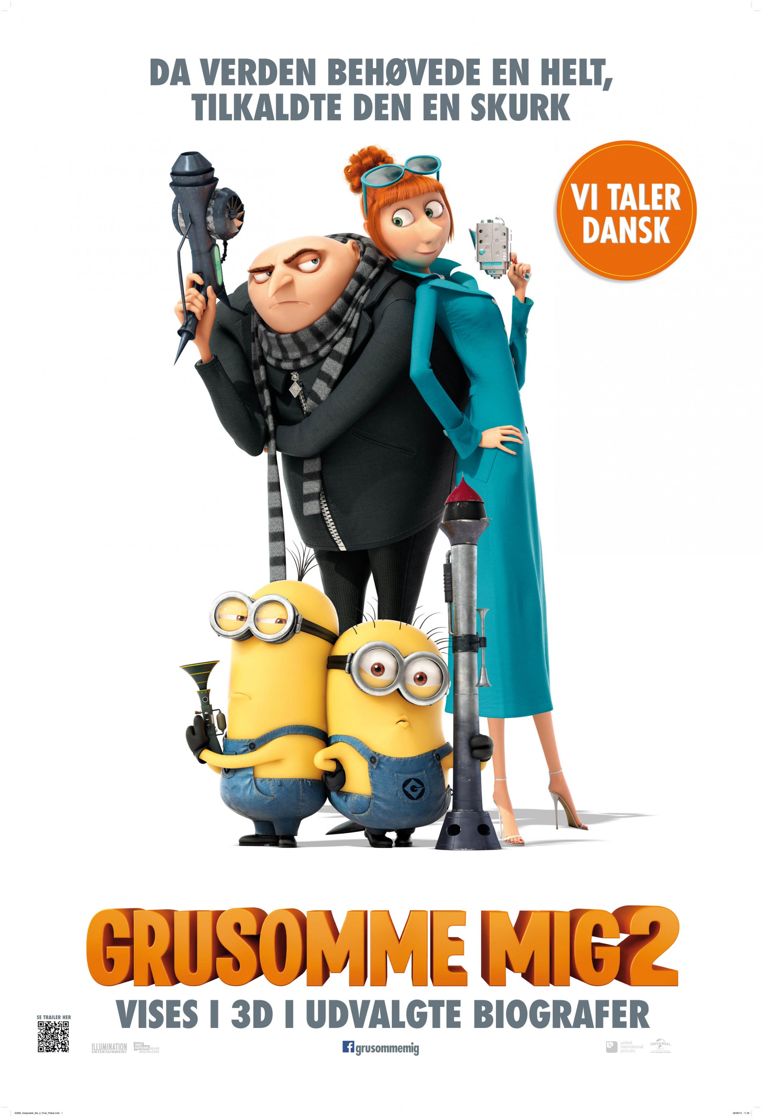 Постер фильма Гадкий Я 2 | Despicable Me 2