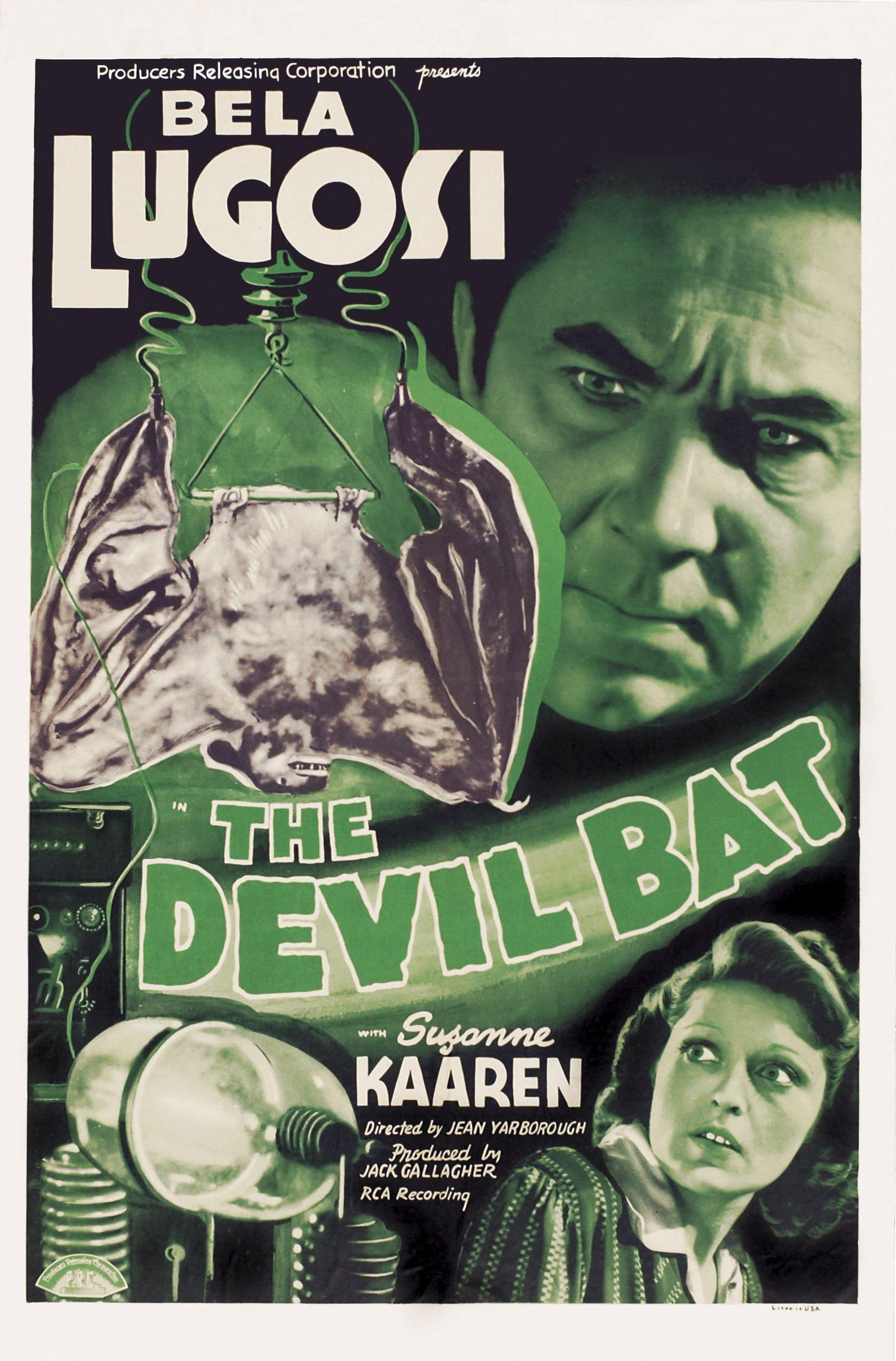 Постер фильма Дьявольская мышь | Devil Bat