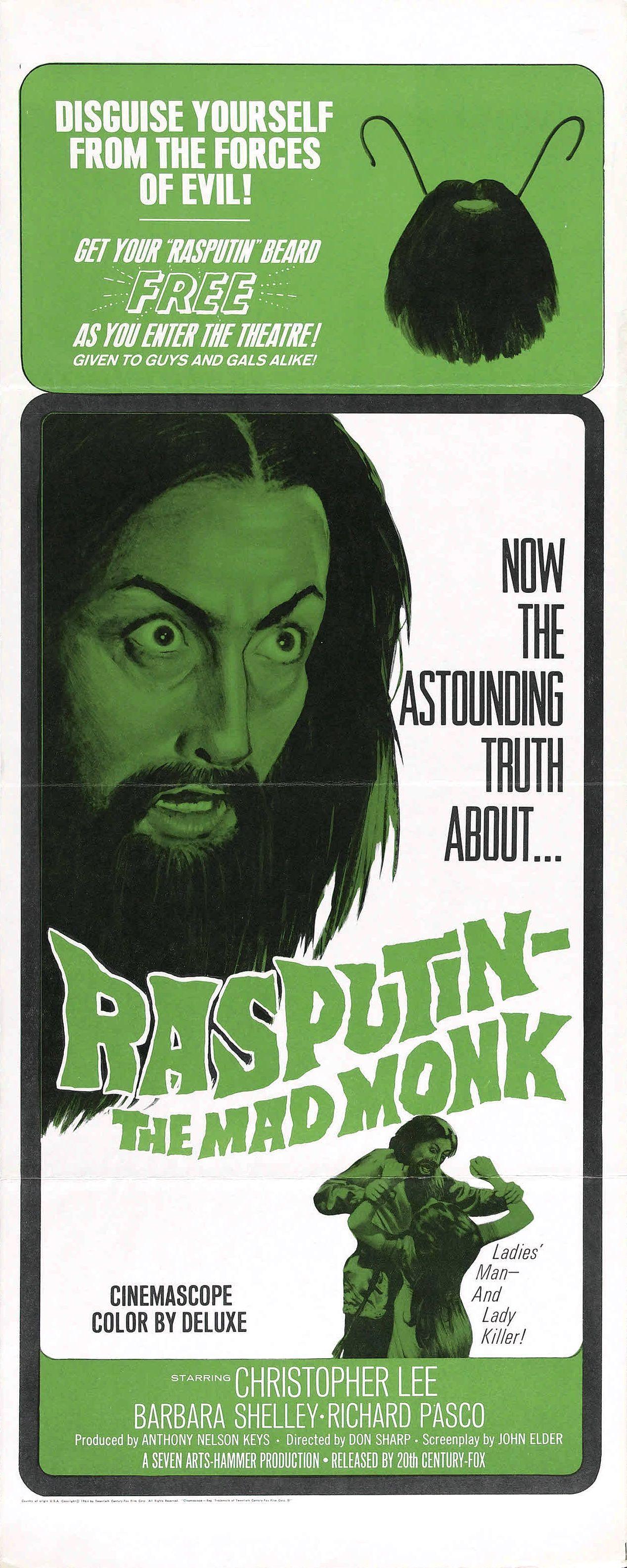 Постер фильма Распутин: Сумасшедший монах | Rasputin: The Mad Monk
