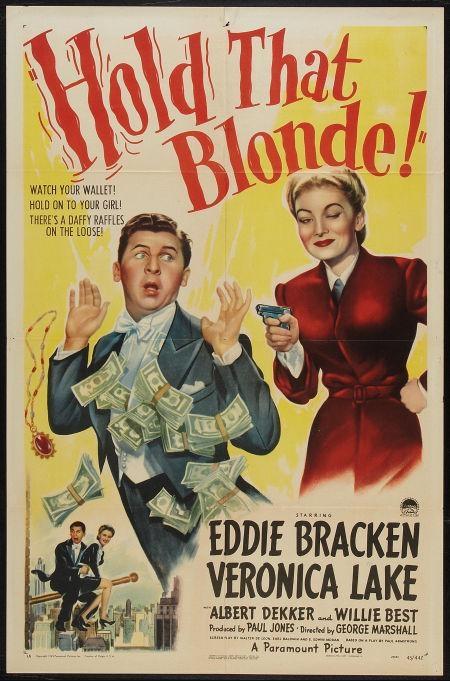 Постер фильма Hold That Blonde