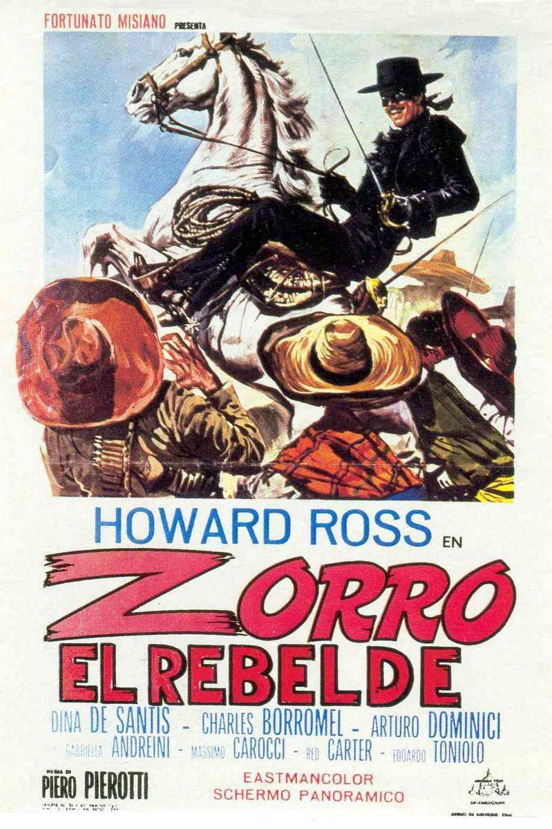 Постер фильма Zorro il ribelle