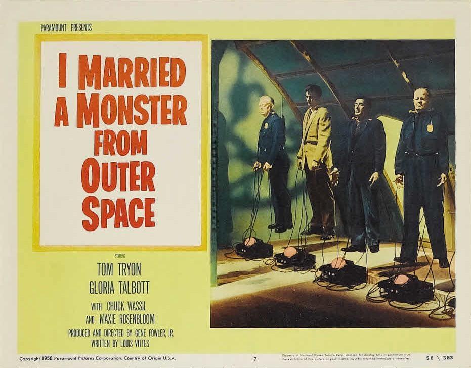 Постер фильма I Married a Monster from Outer Space