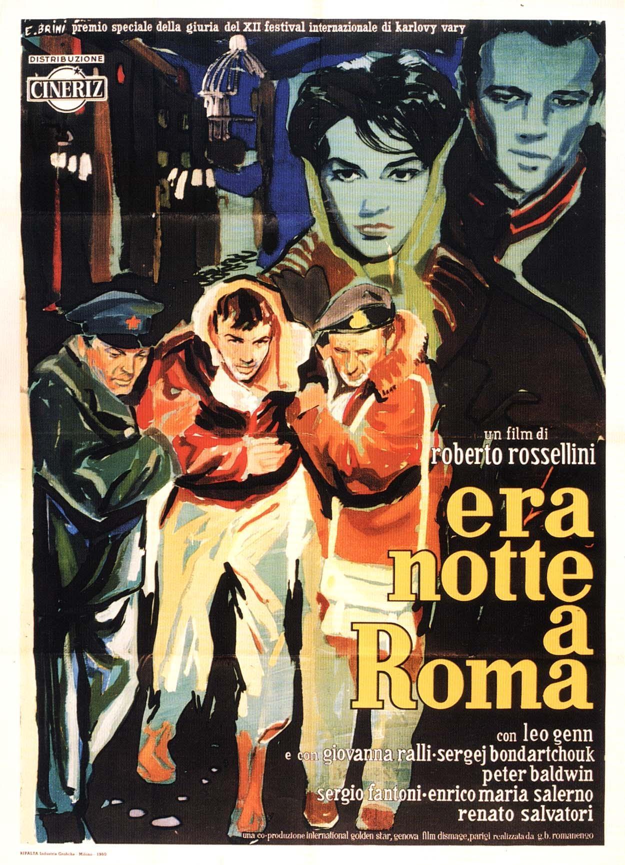 Постер фильма В Риме была ночь | Era notte a Roma