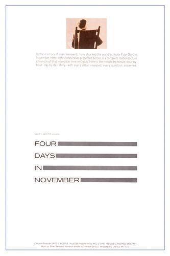 Постер фильма Четыре ноябрьских дня | Four Days in November