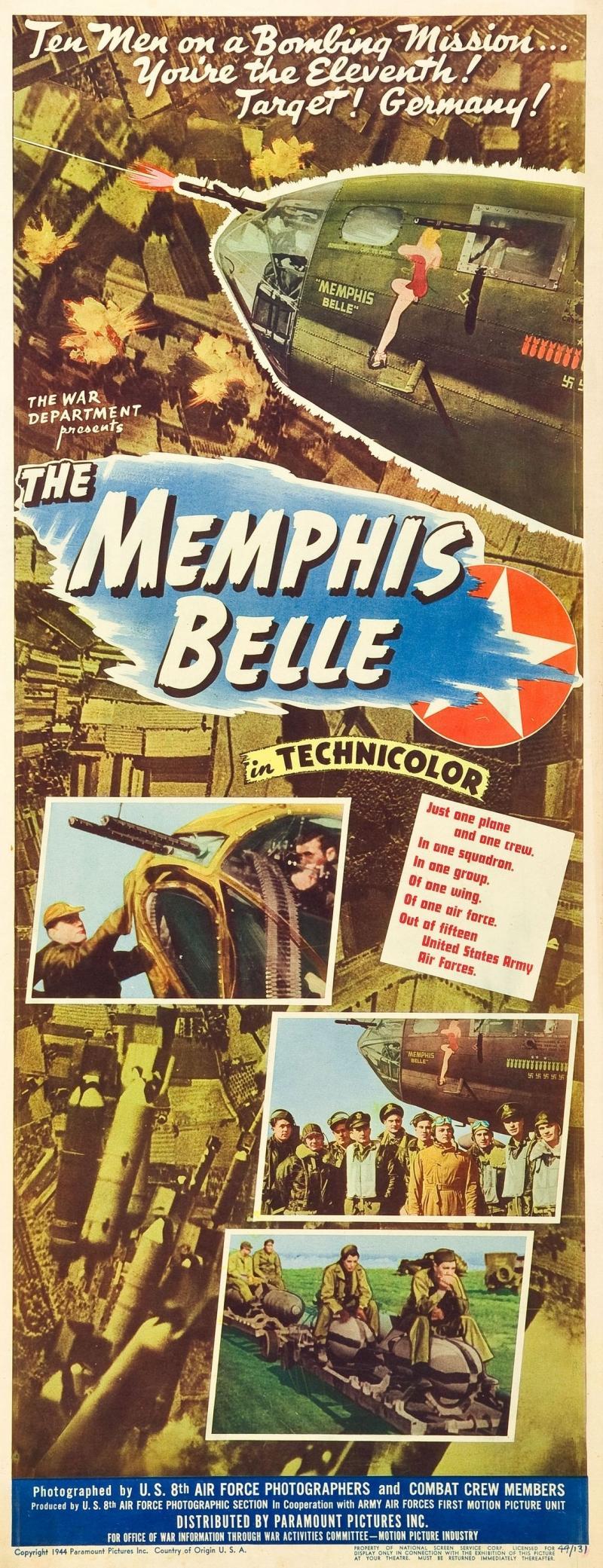 Постер фильма Мемфис Белль: история летающей крепости | Memphis Belle: A Story of a Flying Fortress