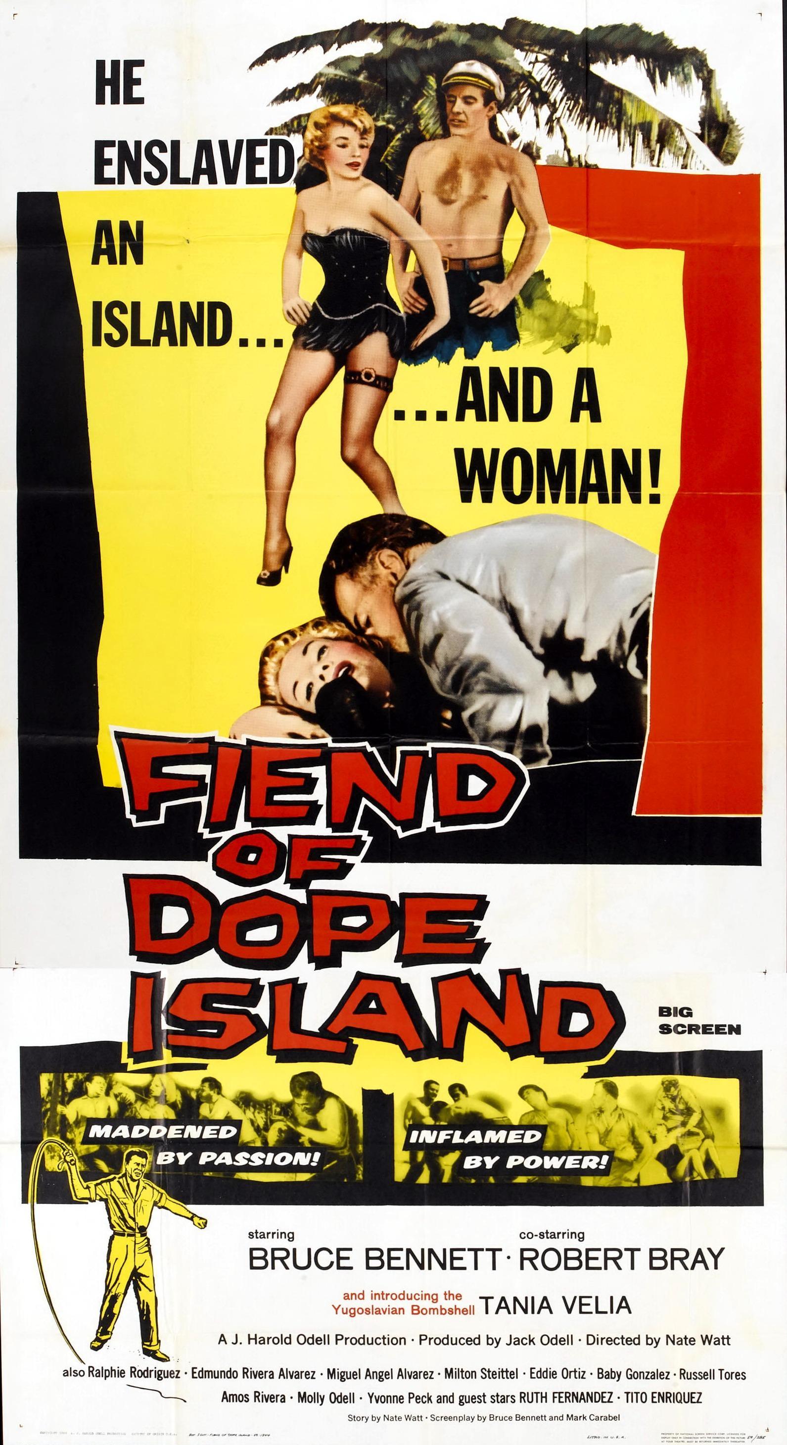 Постер фильма Fiend of Dope Island