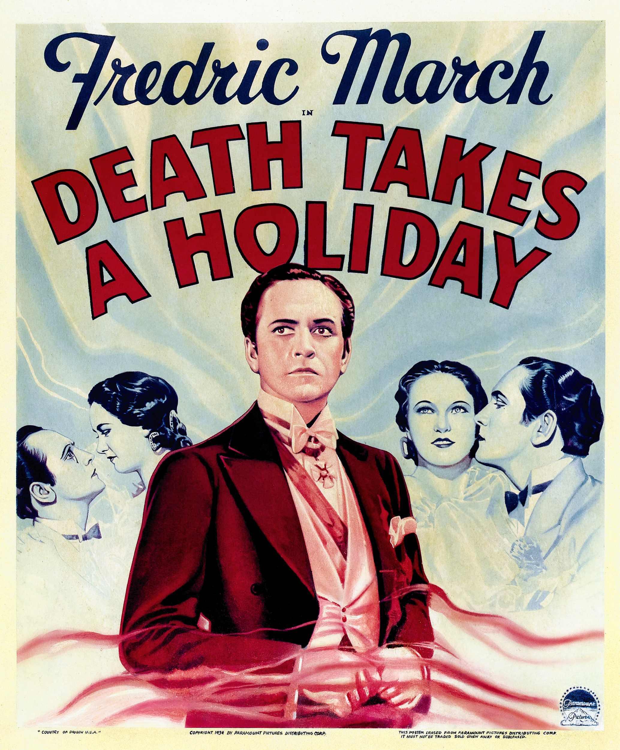 Постер фильма Death Takes a Holiday