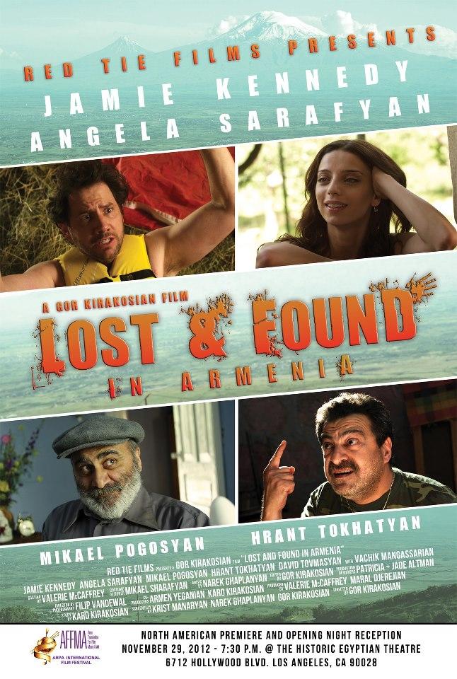 Постер фильма Невероятные приключения американца в Армении | Lost and Found in Armenia