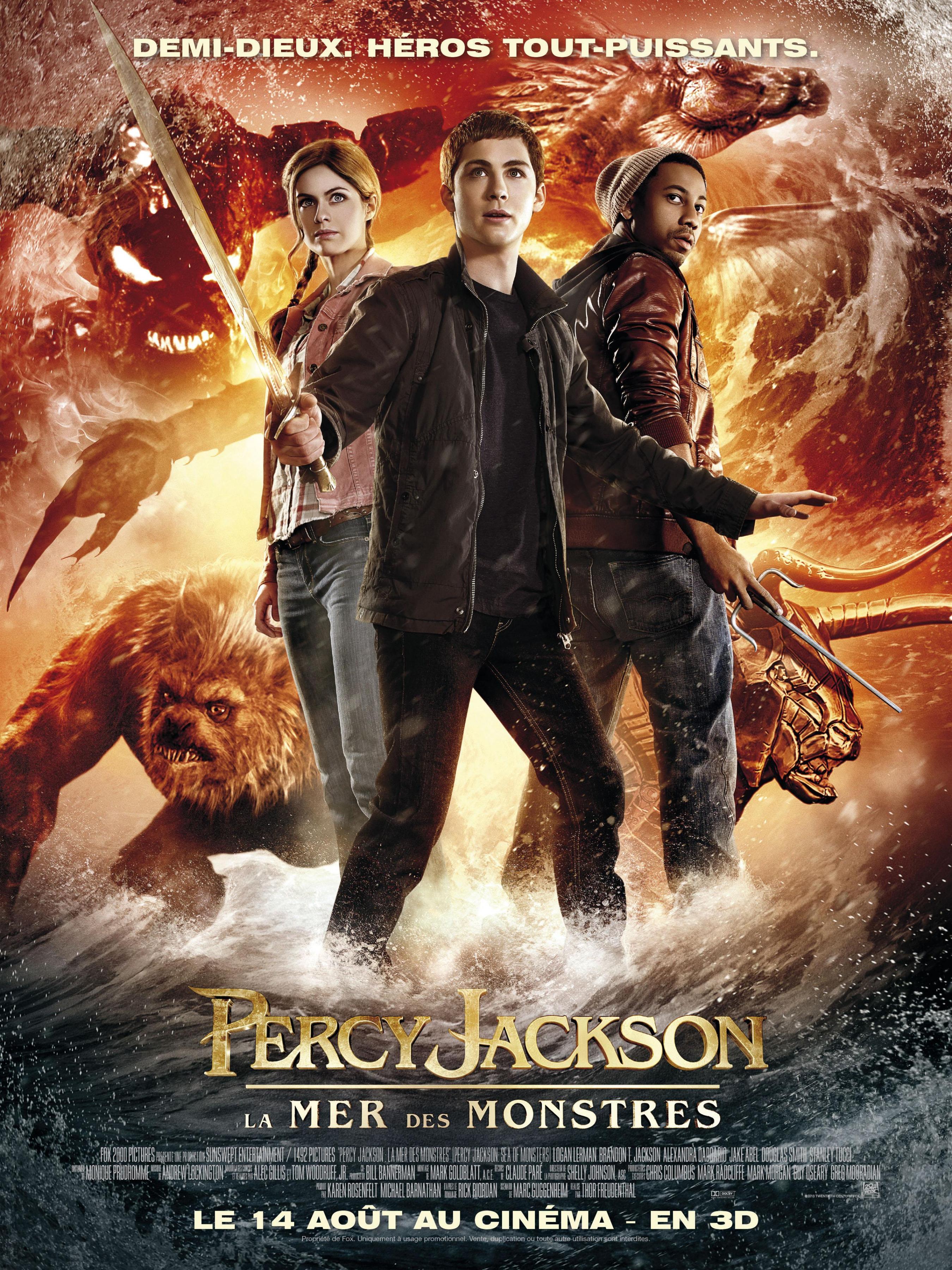 Постер фильма Перси Джексон и Море чудовищ | Percy Jackson: Sea of Monsters